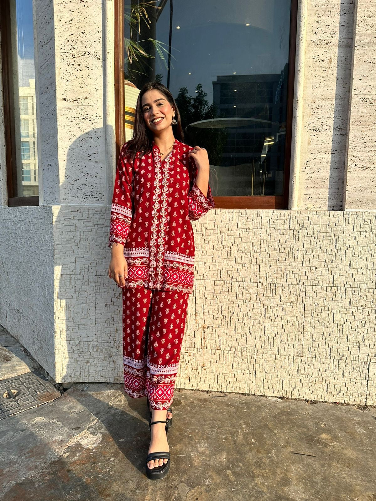 Floral Printed shalwar kameez