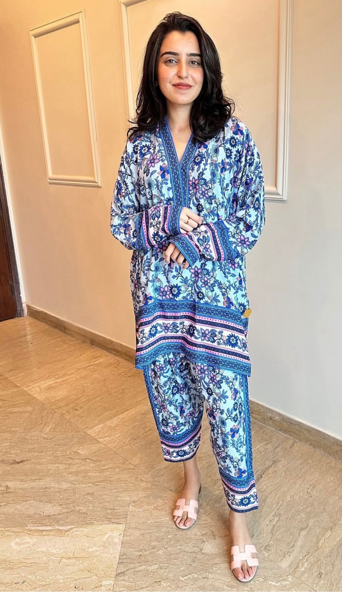 Floral Printed shalwar kameez