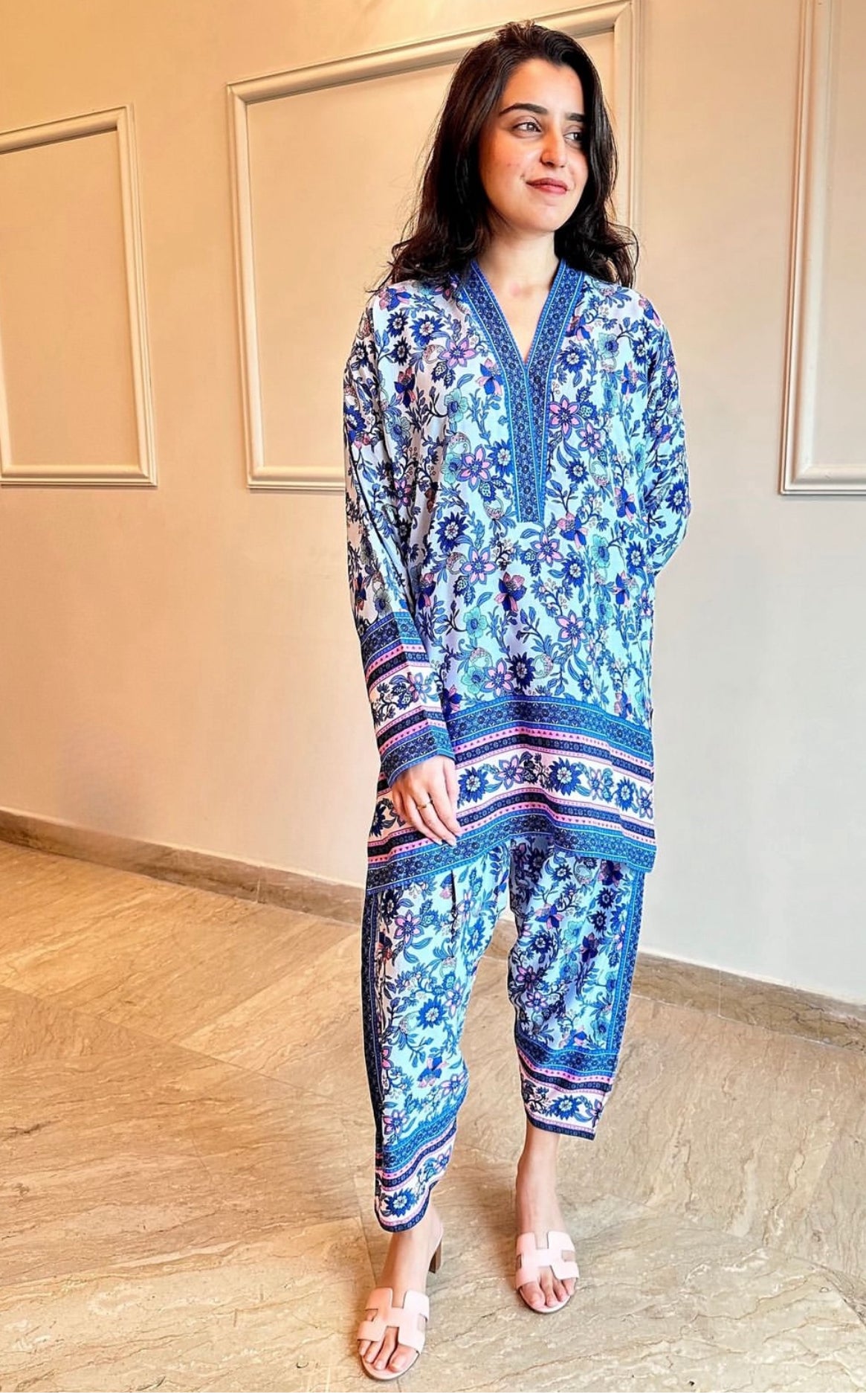 Floral Printed shalwar kameez