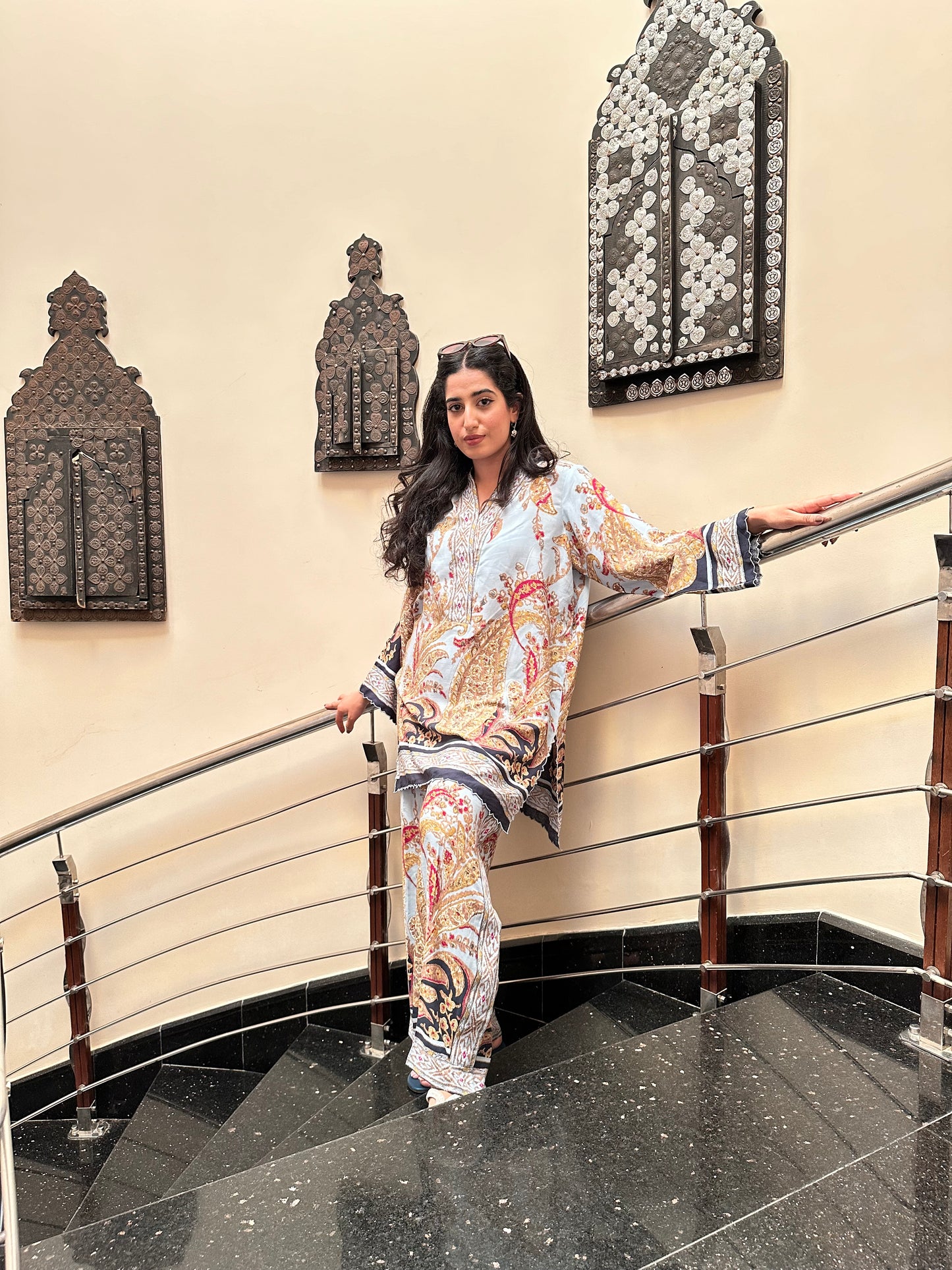 Floral Printed shalwar kameez