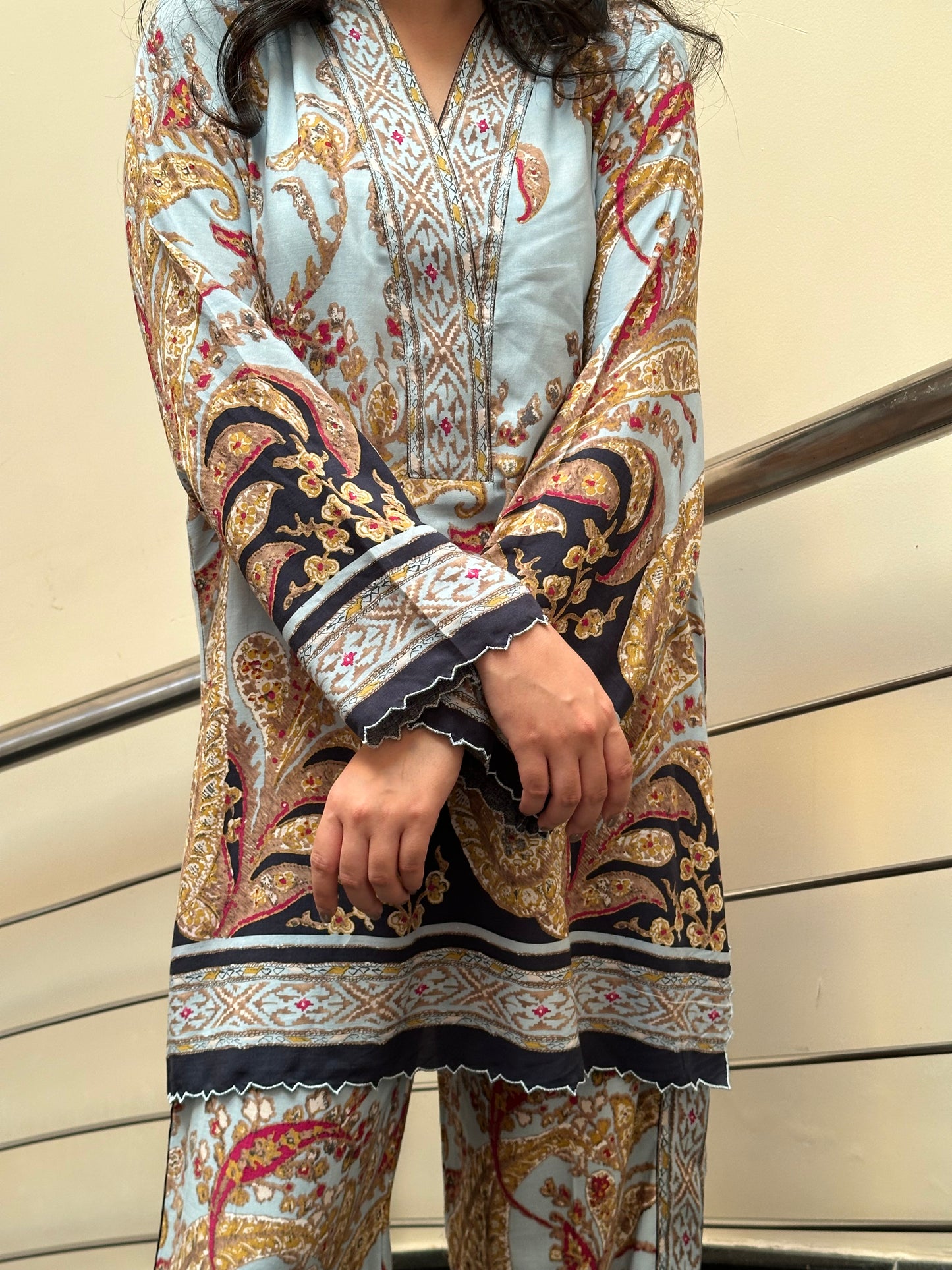 Floral Printed shalwar kameez