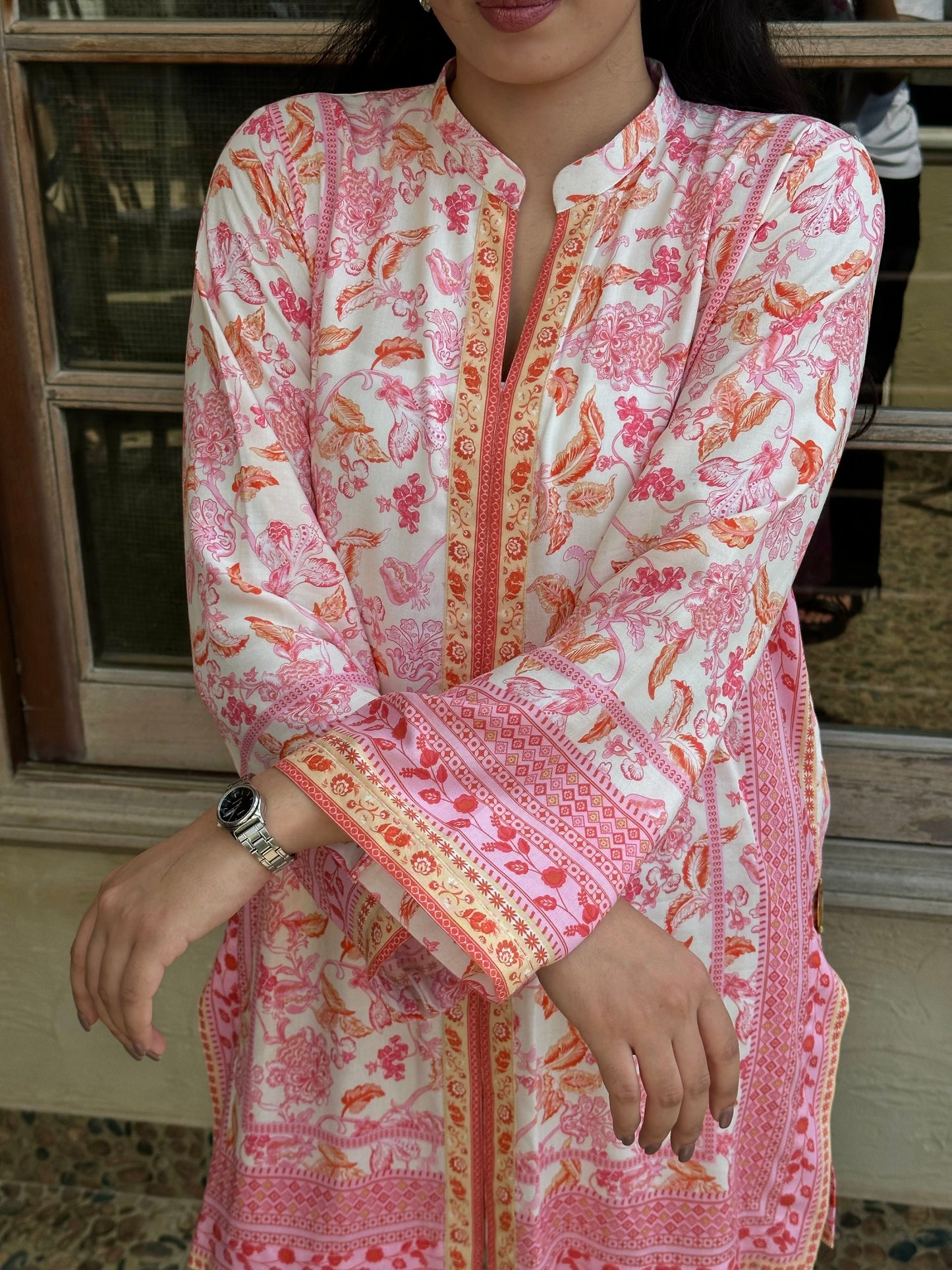 Floral Printed shalwar kameez